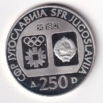 Jugoslawien – 250 Dinara – 1982