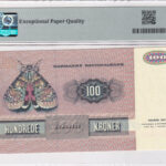 Dänemark 100 Kroner 1991 Pick P-51u UNC Rückseite