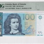 Estland 100 Krooni 1999 Pick Pick 82a UNC Vorderseite