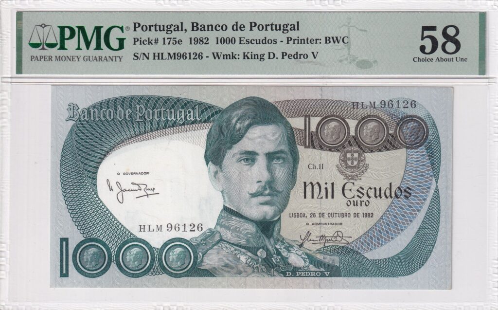 Portugal – 1000 – Escudos – 1982