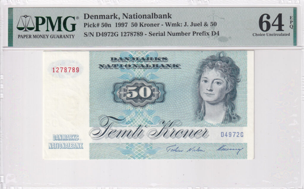 Dänemark – 50 – Kroner – 1997
