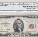 USA 2 Dollar 1953 Pick FR-1512* AU Vorderseite