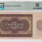 DDR 20 Deutsche Mark 1948 Pick Pick 13b UNC Rückseite