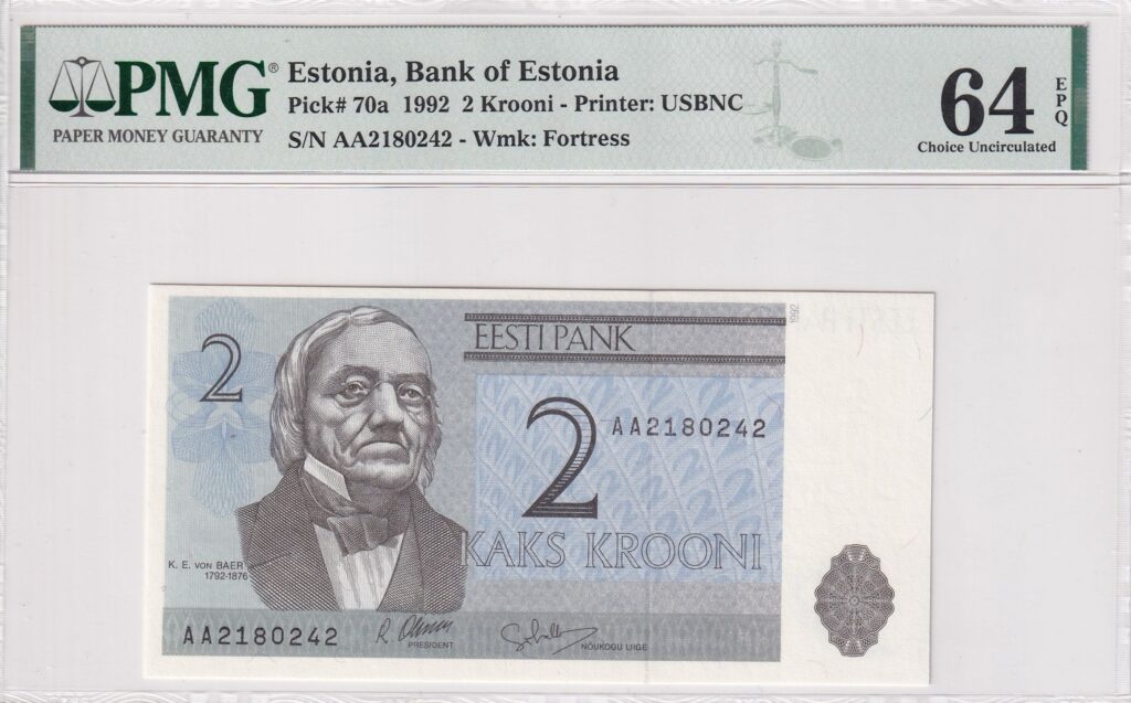 Estland – 2 – Krooni – 1992