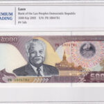Laos 5000 Kip 2003 Pick P-34b UNC Vorderseite