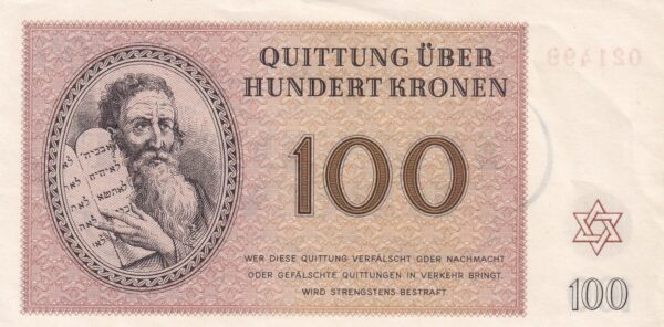 Böhmen und Mähren 100 Kronen 1943 UNC Vorderseite
