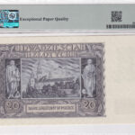 Polen 20 Zloty 1940 Pick Pick 95 UNC Rückseite