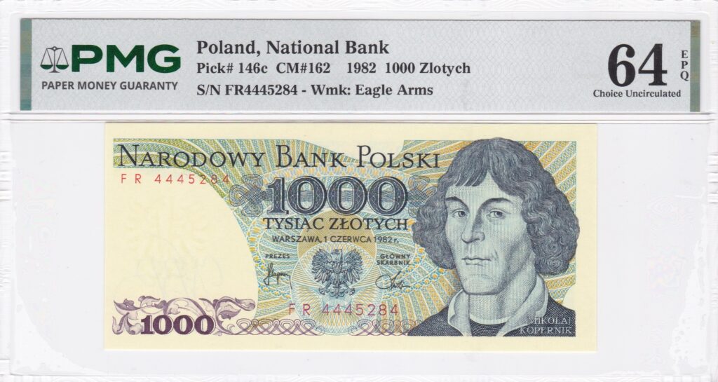 Polen – 1000 – Zloty – 1982