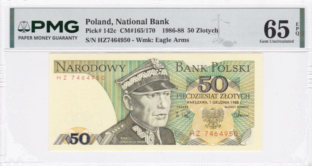 Polen – 50 – Zloty – 1988