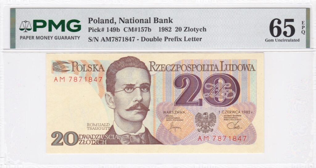 Polen – 20 – Zloty – 1982