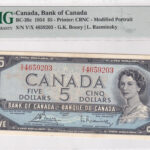 Kanada 5 Dollar 1954 Pick BC-39c UNC Vorderseite