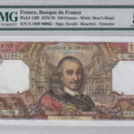 Frankreich 100 Francs 1977 Pick Pick #149 UNC Vorderseite