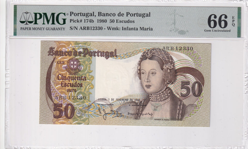 Portugal – 50 – Escudos – 1980