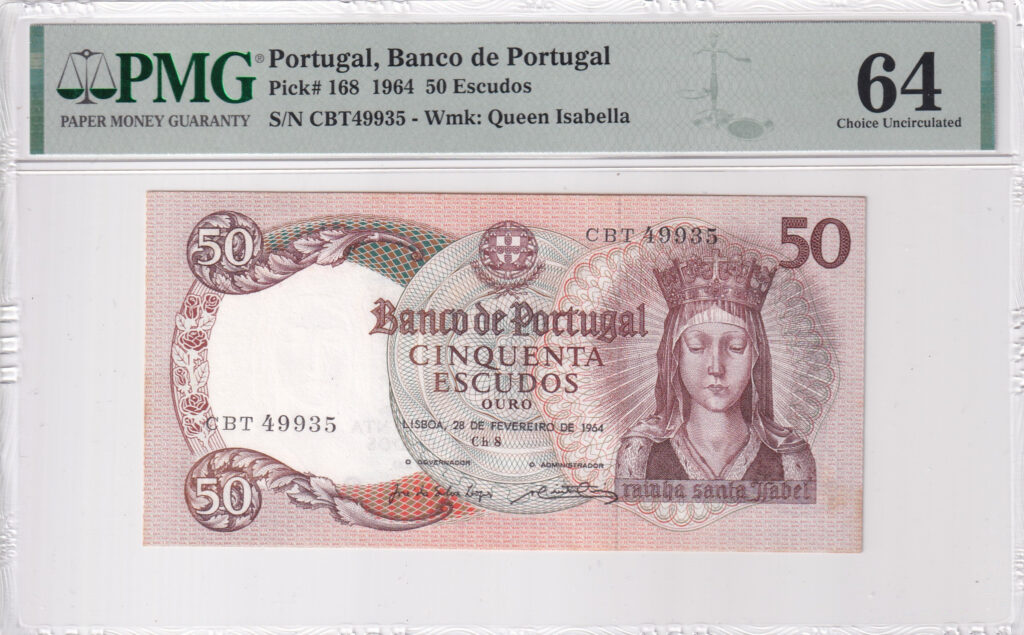 Portugal – 50 – Escudos – 1964