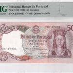 Portugal 50 Escudos 1964 Pick Pick 168 UNC Vorderseite