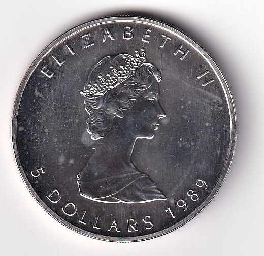 Kanada – 5 Dollar – 1989