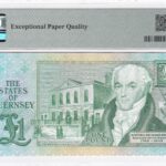 Guernsey 1 Pfund ND (1980-89) Pick Pick 48a UNC Rückseite