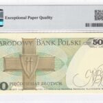 Polen 50 Zloty 1988 Pick Pick 142c UNC Rückseite