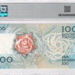 Portugal 100 Escudos 1988 Pick Pick 179f UNC Rückseite