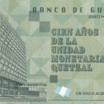 Guatemala 1 Quetzal 2024 Pick P-129 UNC Rückseite