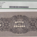 Mexiko 5 Peso 1897-1911 (ND) Pick S419r UNC Rückseite