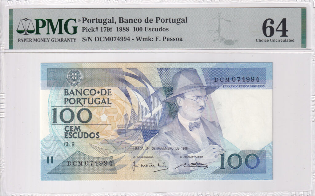 Portugal – 100 – Escudos – 1988