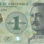 Guatemala 1 Quetzal 2024 Pick P-129 UNC Vorderseite
