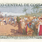 Costa Rica 5 Colones 1990 Pick P-236e UNC Rückseite