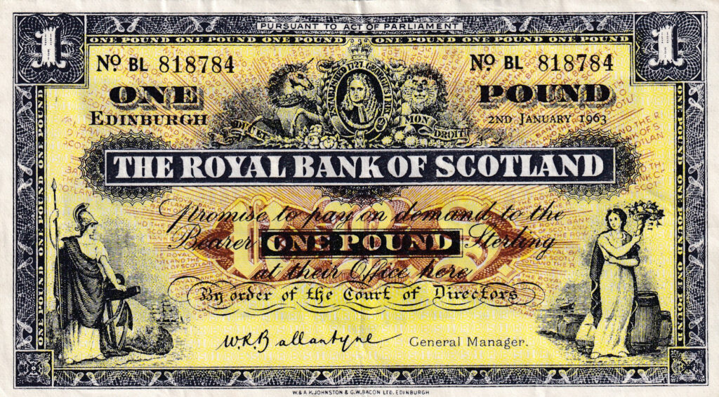 Vereinigtes Königreich – 1 – Pound – 1963