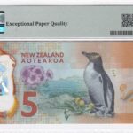 Neuseeland 5 Dollar 2015 Pick Pick 191a UNC Rückseite