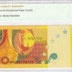 Abchasien 10 Apsar 2024 Pick P-3 UNC Rückseite