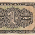 DDR 1 Deutsche Mark 1948 Pick Pick 10 / Rosenberg 340 UNC Rückseite