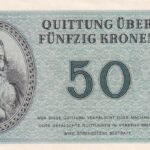 Böhmen und Mähren 50 Kronen 1943 UNC Vorderseite