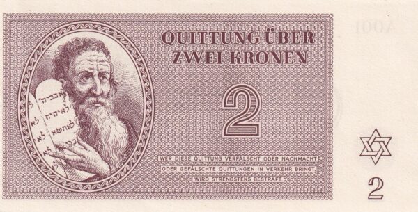 Böhmen und Mähren 2 Kronen 1943 UNC Vorderseite