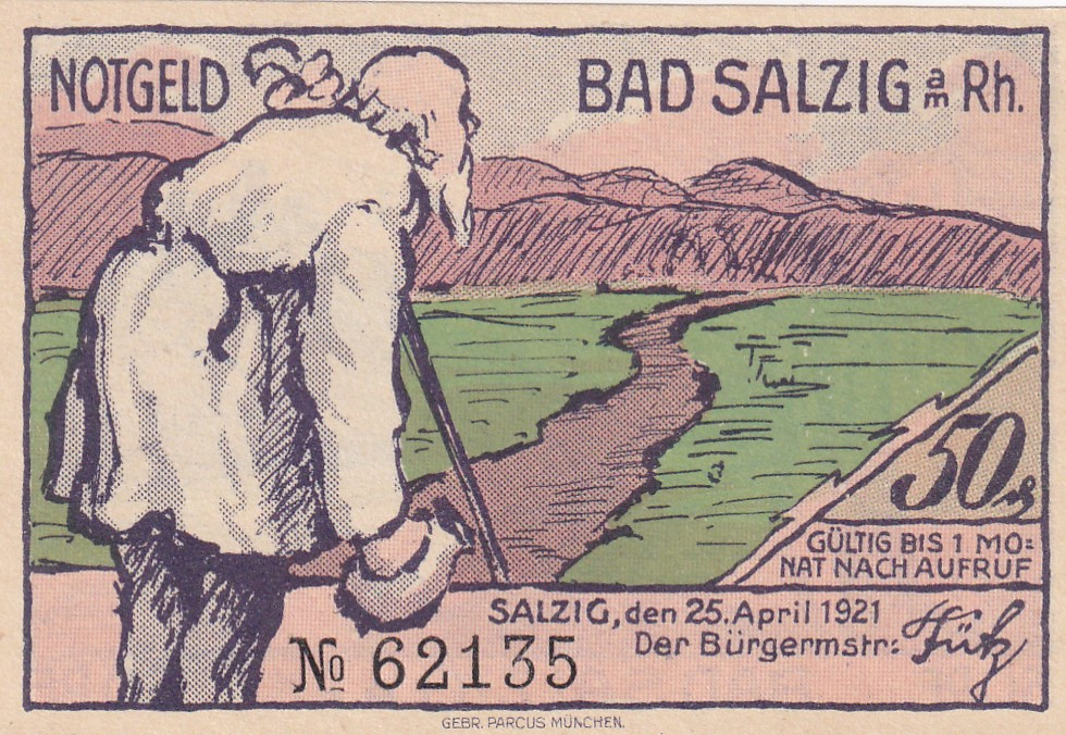 Notgeld Deutschland – 50 – Pf. – 1921