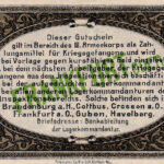 5 Mark 1917 Pick Tieste 05.08 XF Rückseite