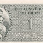 Böhmen und Mähren 1 Krone 1943 UNC Vorderseite