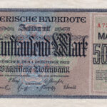 Deutsches Reich 5000 Mark 1922 Pick Pick S925 / Rosenberg BAY 6 XF Vorderseite