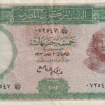 Ägypten 5 Pounds 1963 Pick P-39a VF Vorderseite