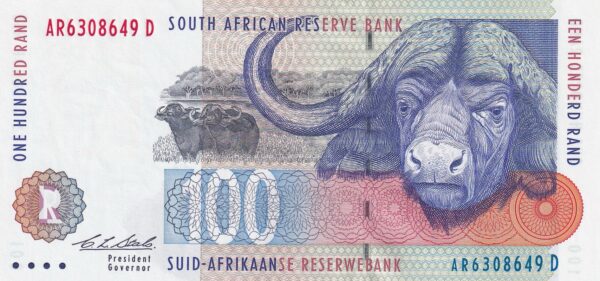 Südafrika 100 Rand 1994 Pick P-126a UNC Vorderseite