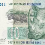 Südafrika 10 Rand 1993 Pick P-123a UNC Vorderseite