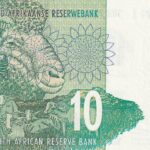Südafrika 10 Rand 1993 Pick P-123a UNC Rückseite