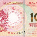 Macau 10 Patacas 2016 Pick P-88A UNC Vorderseite