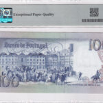 Portugal 100 Escudos 1980 Pick 178a UNC Rückseite