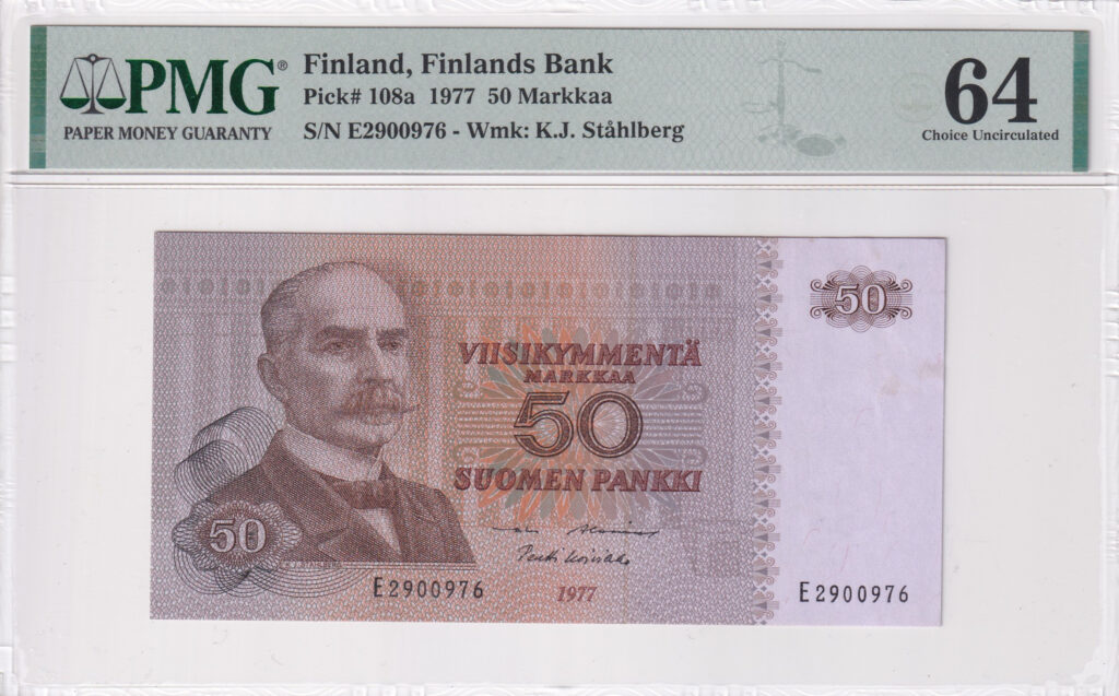 Finnland – 50 – Markkaa – 1977