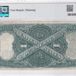 USA 1 Dollar 1917 Pick 39 VF Rückseite
