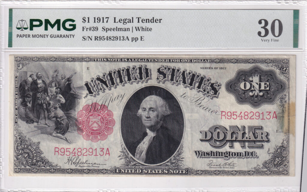 USA – 1 – Dollar – 1917