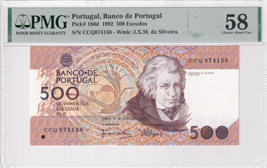 Portugal – 500 – Escudos – 1992