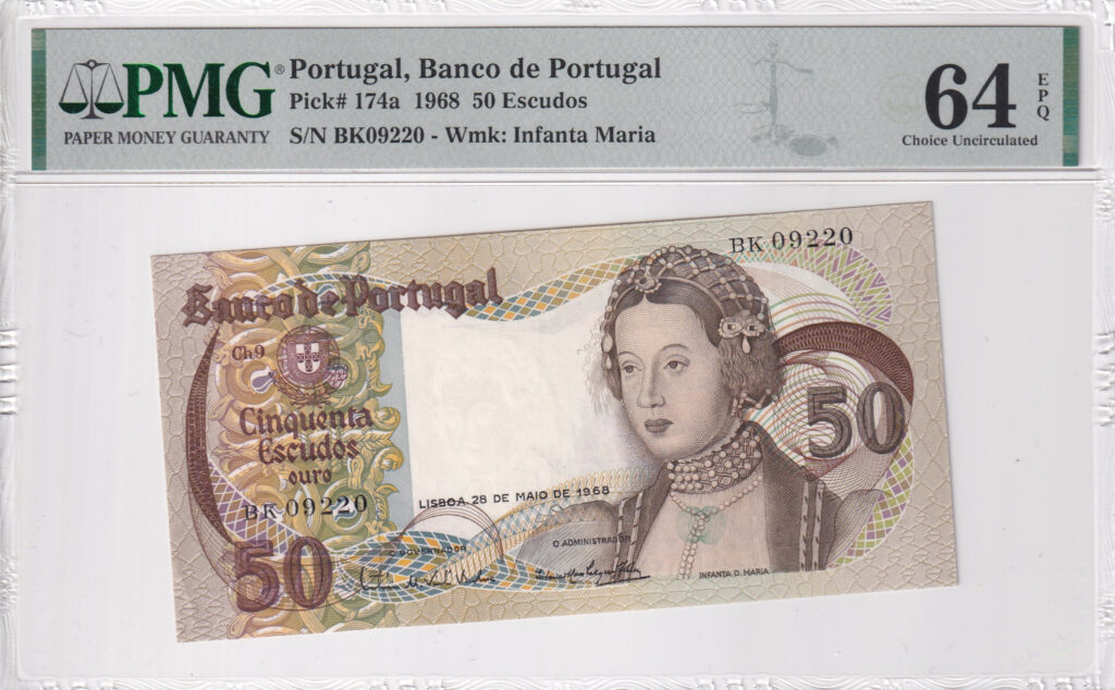 Portugal – 50 – Escudos – 1968