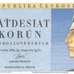Tschechoslowakei 50 Korún Československých 1950 Pick 022a Reprint UNC Vorderseite
